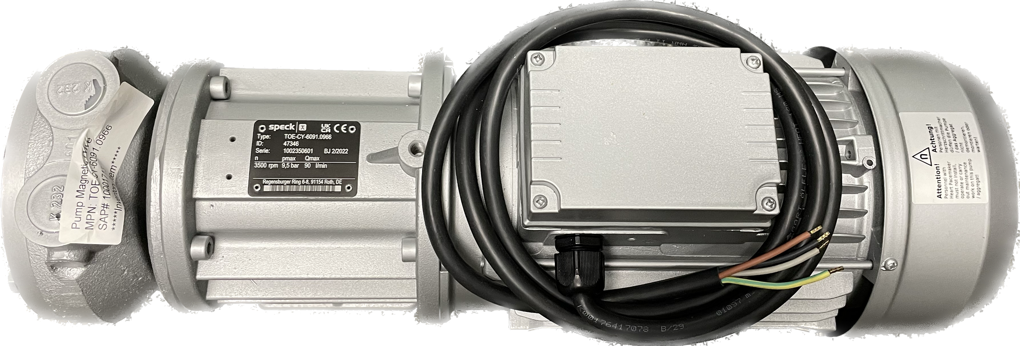 TOE-CY-6091.0966 Regloplas Pump